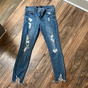 Ankle Legging Mid Rise Express Jeans